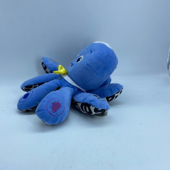 Baby Einstein Blue Octopus Plush Toy Ocean Animal 8” Musical Learning Toy WORKS - Picture 5 of 7